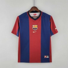 Barcelona 98/99 Home Red&Blue Soccer Jersey